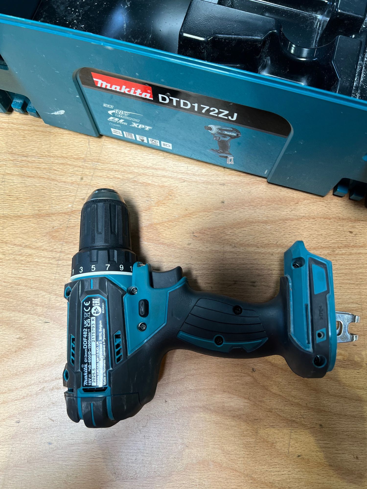 Makita DDF 482 Z Akku Bohrschrauber 18 V 62 Nm Solo ohne Akku ohne Ladegeraet Reparaturgeraet 1 - toolbrothers