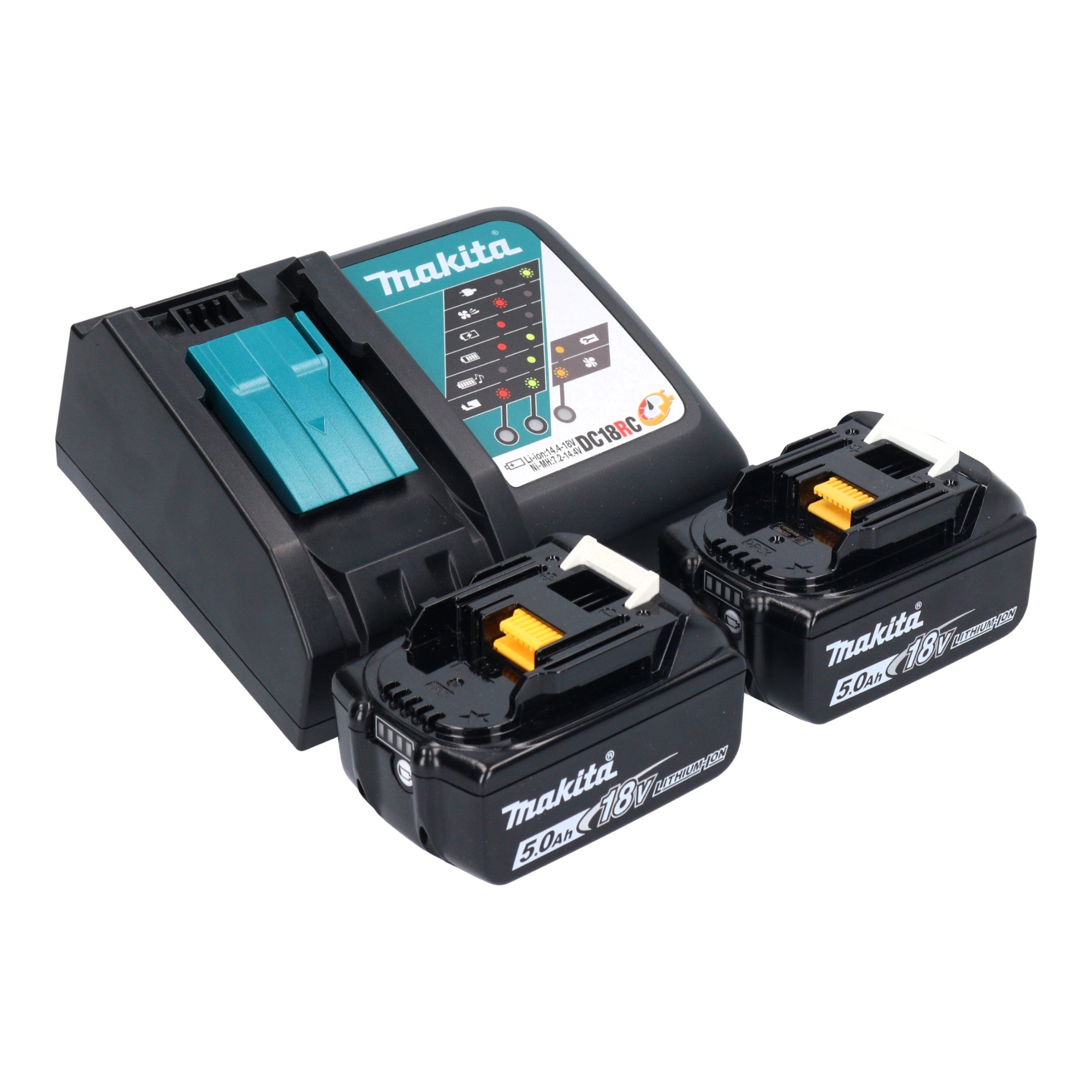 Makita DDF 484 RTK Akku Bohrschrauber 18 V 54 Nm Brushless 2x Akku 5 0 Ah Ladegeraet Koffer 4 - toolbrothers