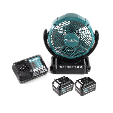 Makita CF 101 WM Akku Lüfter Ventilator 12V + 2x Akku 4,0Ah + Ladegerät - Toolbrothers