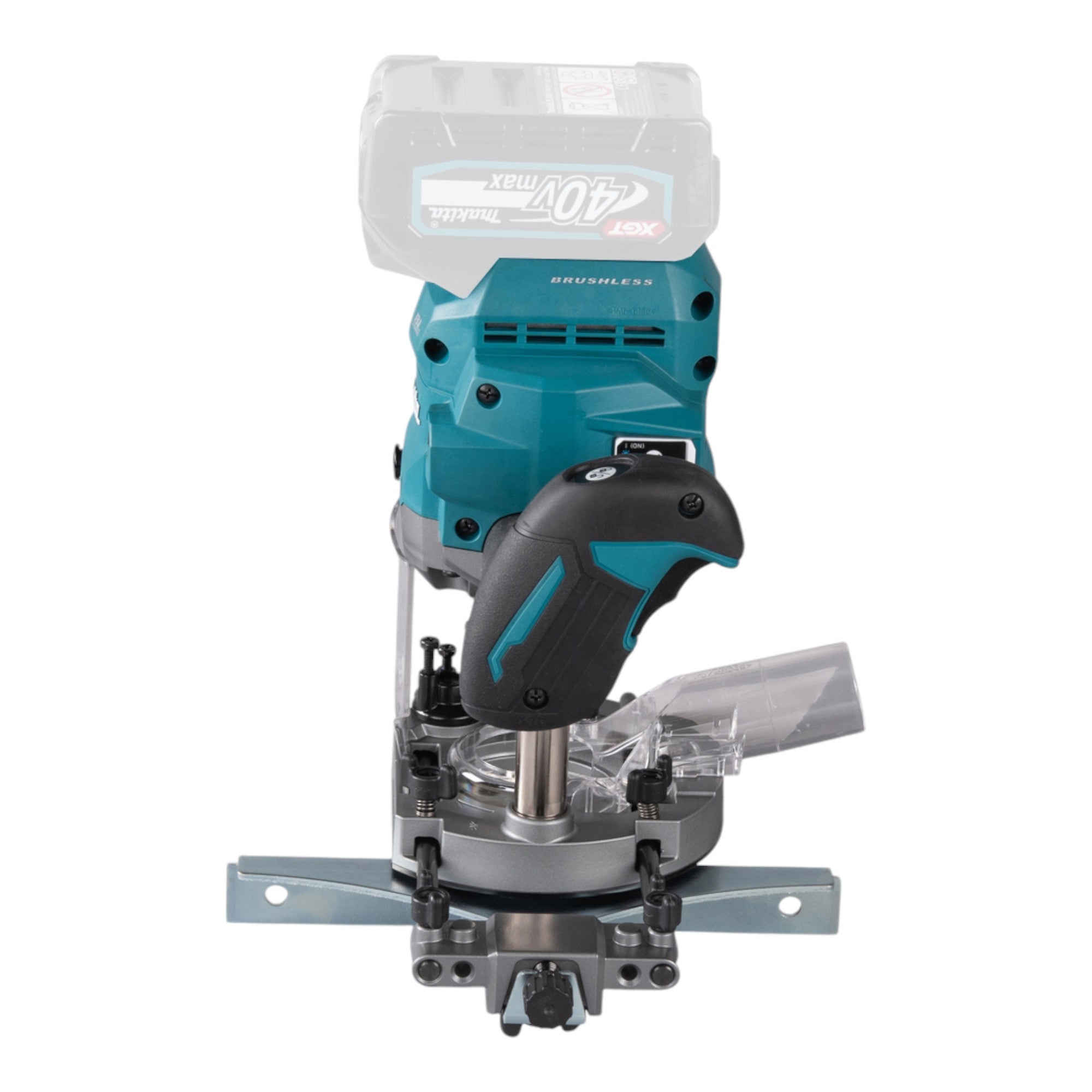 Makita RP 001 GU101 Akku Oberfraese 40 V max 12 mm Brushless 1x Akku 4 0 Ah Makpac ohne Ladegeraet 1 - toolbrothers