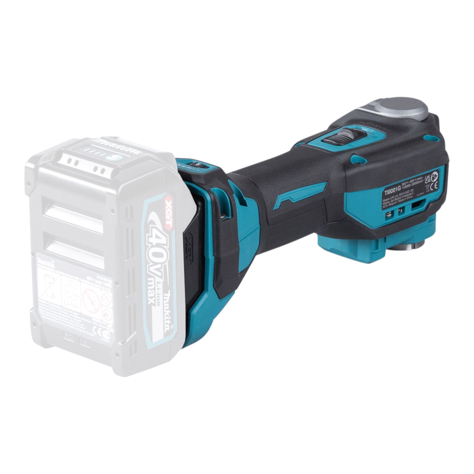 Makita TM 001 GU201 Akku Multifunktionswerkzeug 40 V max Starlock Max Brushless 2x Akku 4 0 Ah Ladegeraet Makpac 2 - toolbrothers