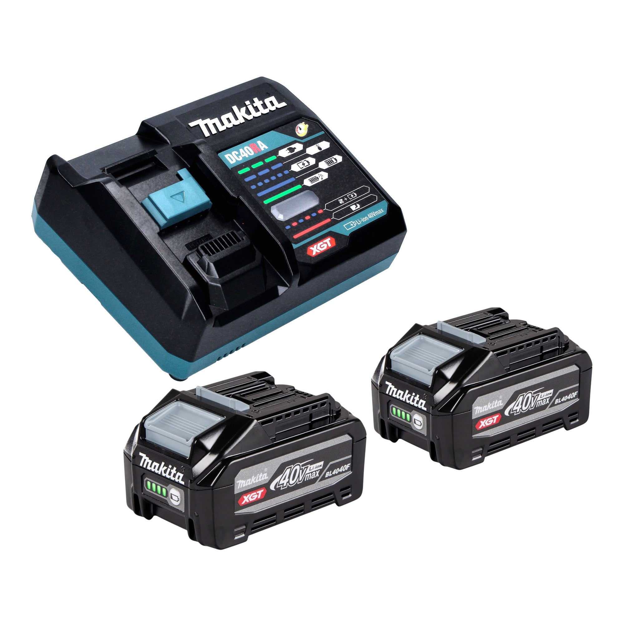 Makita GA 041 GU201 Akku Winkelschleifer 40 V max 125 mm X LOCK Brushless 2x Akku 4 0 Ah Ladegeraet 3 - toolbrothers