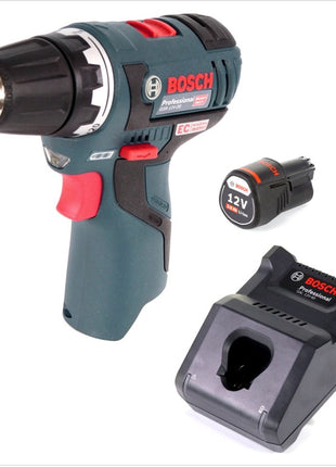 Bosch GSR 12V-20 Akku Bohrschrauber 12V 20Nm brushless + 1x Akku 3,0Ah + Ladegerät - Toolbrothers