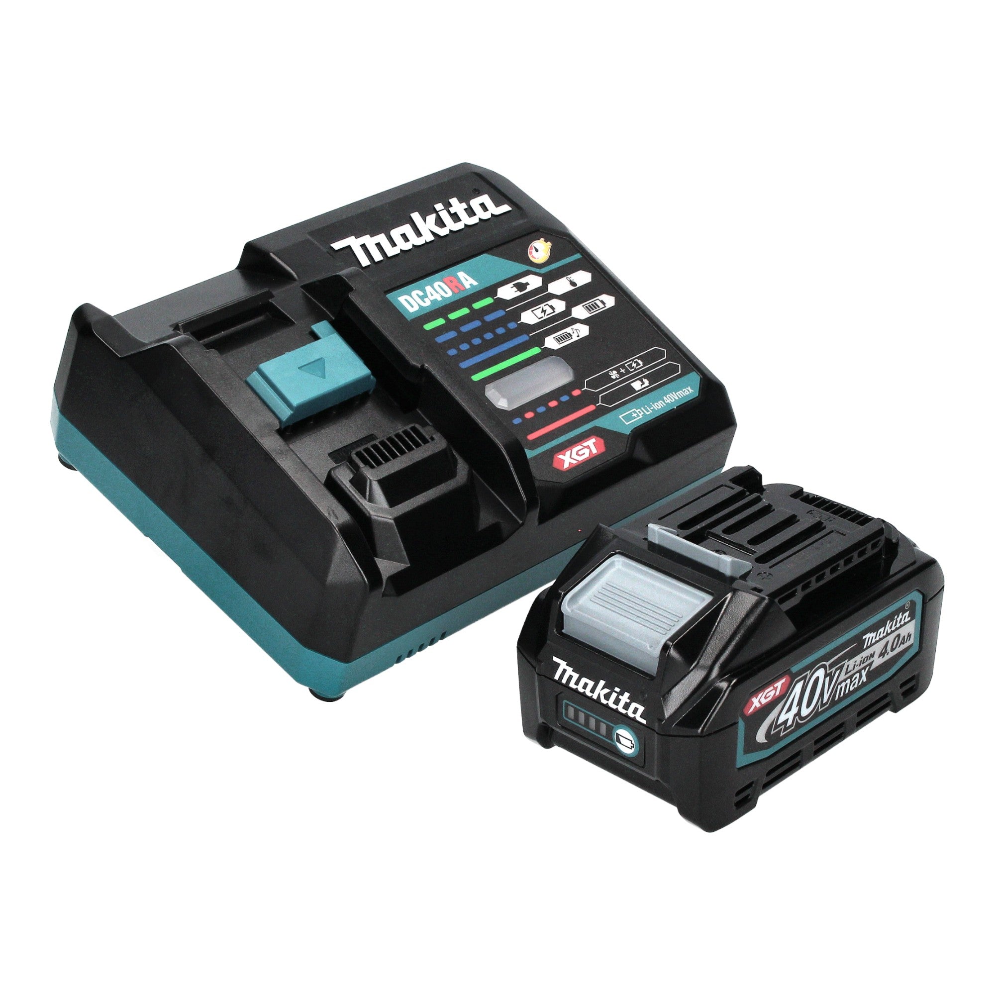 Makita UB 002 GM101 Akku Geblaese 40 V max 1x Akku 4 0 Ah Ladegeraet 3 - toolbrothers
