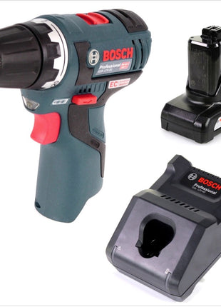 Bosch GSR 12V-20 Akku Bohrschrauber 12V 20Nm brushless + 1x Akku 6,0Ah + Ladegerät - Toolbrothers