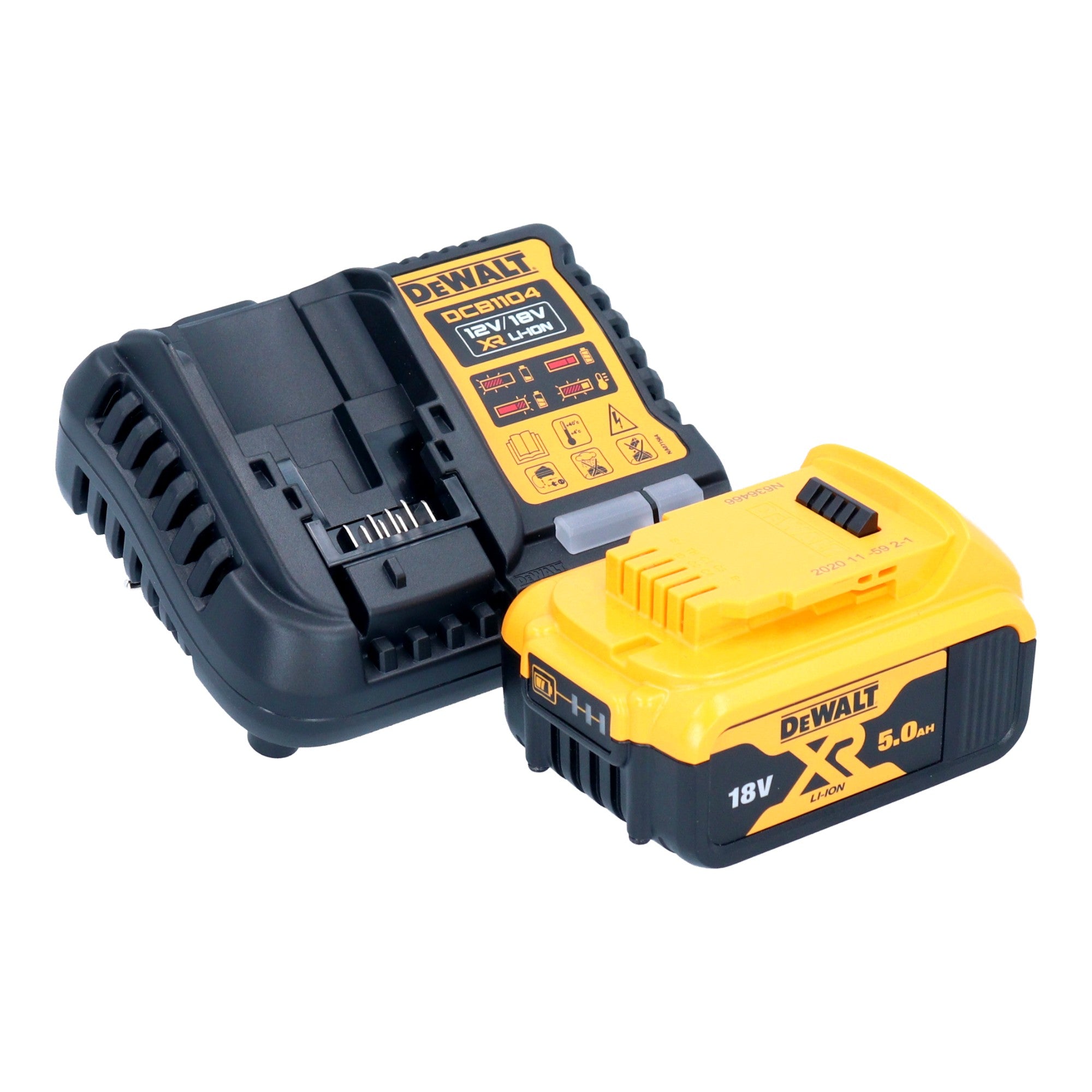 DeWalt DCD 800 P1 Akku Bohrschrauber 18 V 90 Nm Brushless 1x Akku 5 0 Ah Ladegeraet Tough Box 4 - toolbrothers