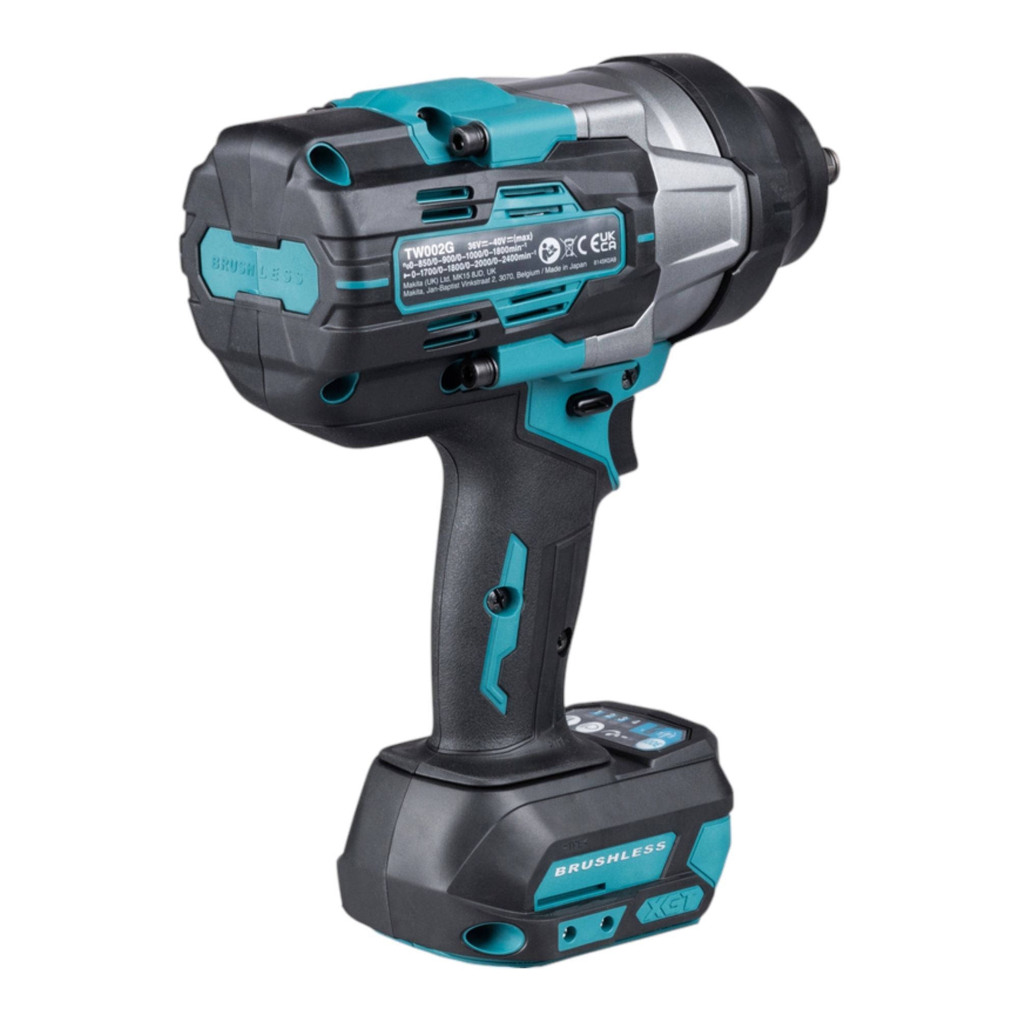 Makita TW 002 GZ Akku Schlagschrauber 40 V max 2200 Nm 1 2 Brushless Solo ohne Akku ohne Ladegeraet 2 - toolbrothers