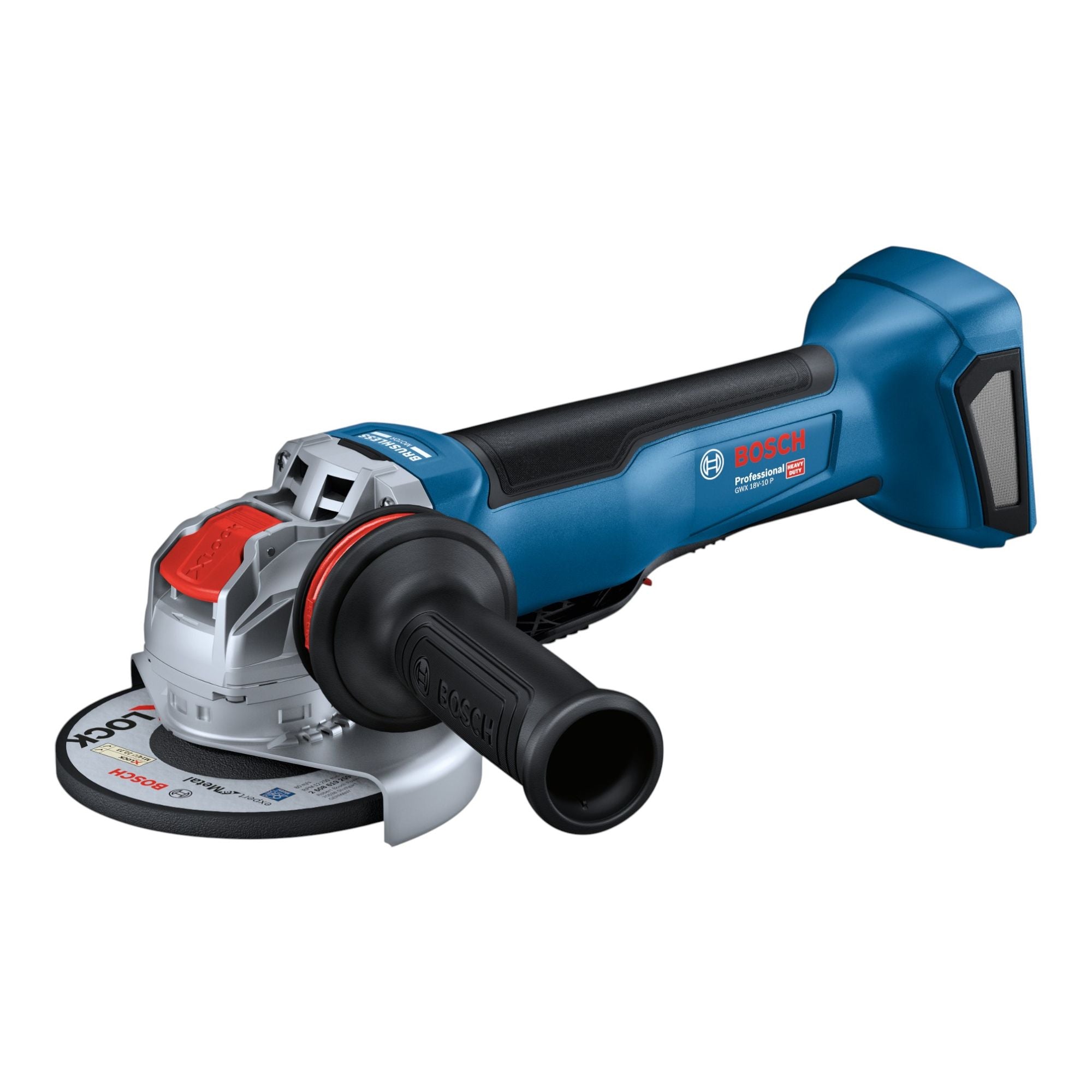 Bosch GWX 18V 10 P Professional Akku Winkelschleifer 18 V 125 mm X LOCK Brushless 1x Akku 5 0 Ah Ladegeraet L Boxx 1 - toolbrothers