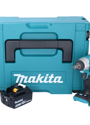 Makita DTW 181 T1J Akku Schlagschrauber 18 V 210 Nm 1/2" Brushless + 1x Akku 5,0 Ah + Makpac - ohne Ladegerät - Toolbrothers