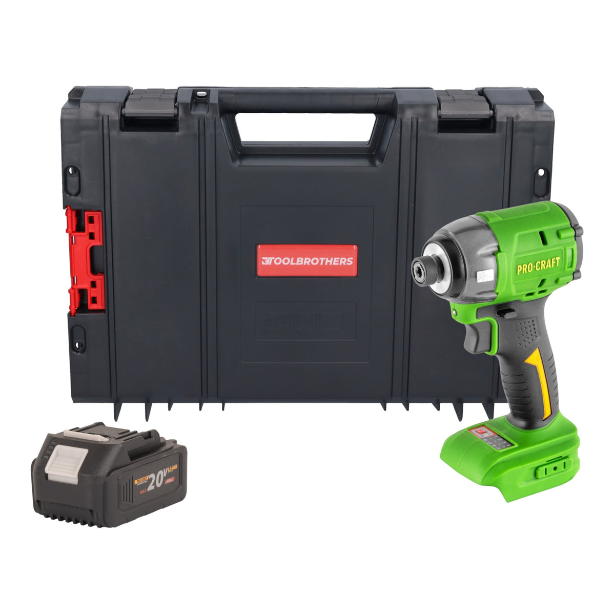 Avvitatore a impatto a batteria Procraft PS22bb 20 V 230 Nm 1/4" Brushless Solo - senza batteria, senza caricabatterie