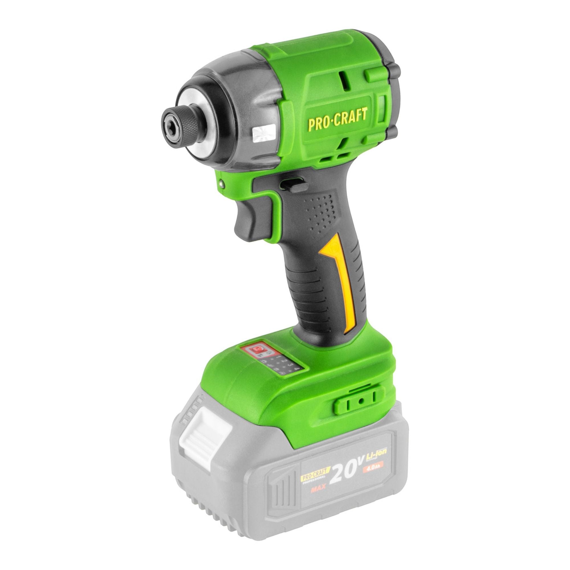 Procraft PS22bb Akku Schlagschrauber 20 V 230 Nm 1 4 Brushless 2x Akku 4 0 Ah Ladegeraet RHINO Toolcase 1 - toolbrothers