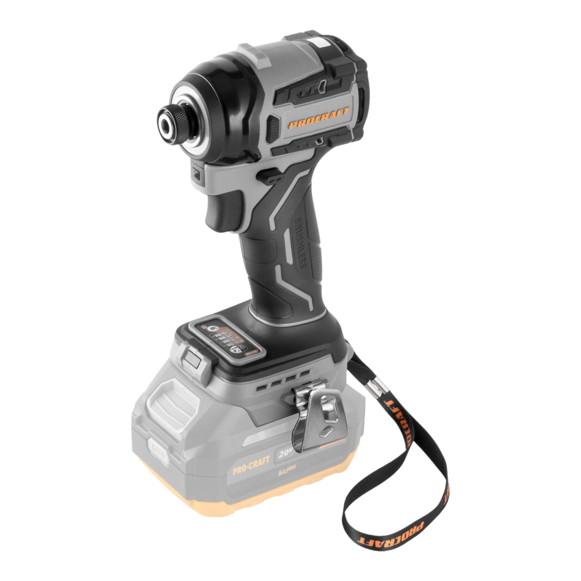 Procraft Industrial ID20Abb Akku Schlagschrauber 20 V 180 Nm 1 4 1x Akku 4 0 Ah RHINO Toolcase ohne Ladegeraet 1 - toolbrothers