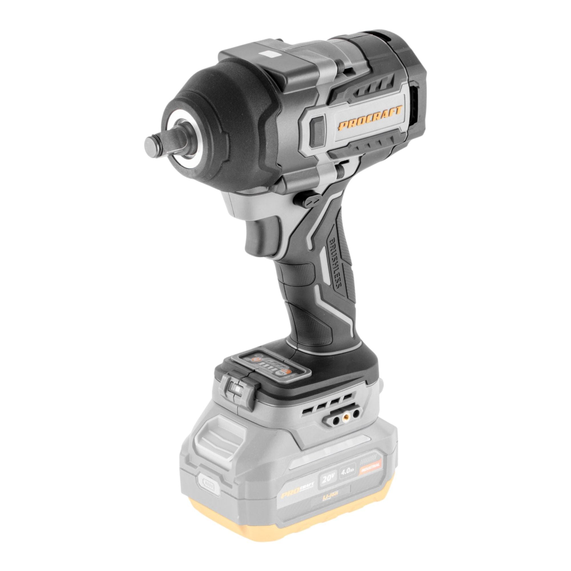 ProCraft Industrial IW850A BB Akku Schlagschrauber 20 V 850 Nm 1 2 Brushless 1x Akku 4 0 Ah Ladegeraet RHINO Toolcase 1 - toolbrothers