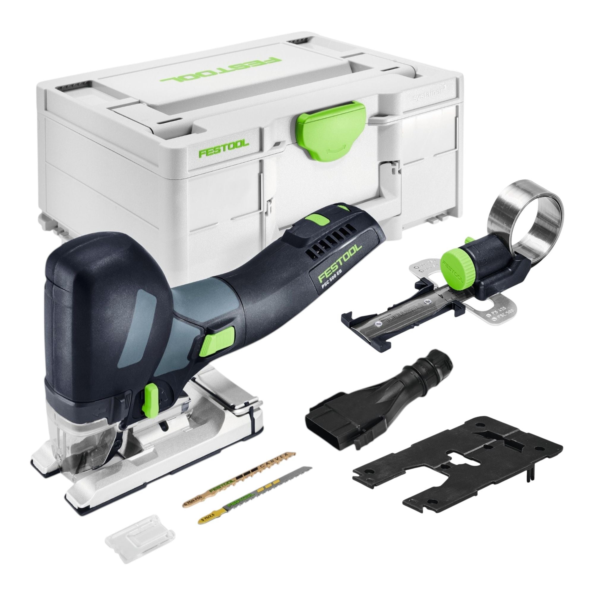 Festool PSC 500 EB Basic Akku Pendelstichsaege 18 V 120 mm Kreisschneider Systainer ohne Akku ohne Ladegeraet 0 - toolbrothers