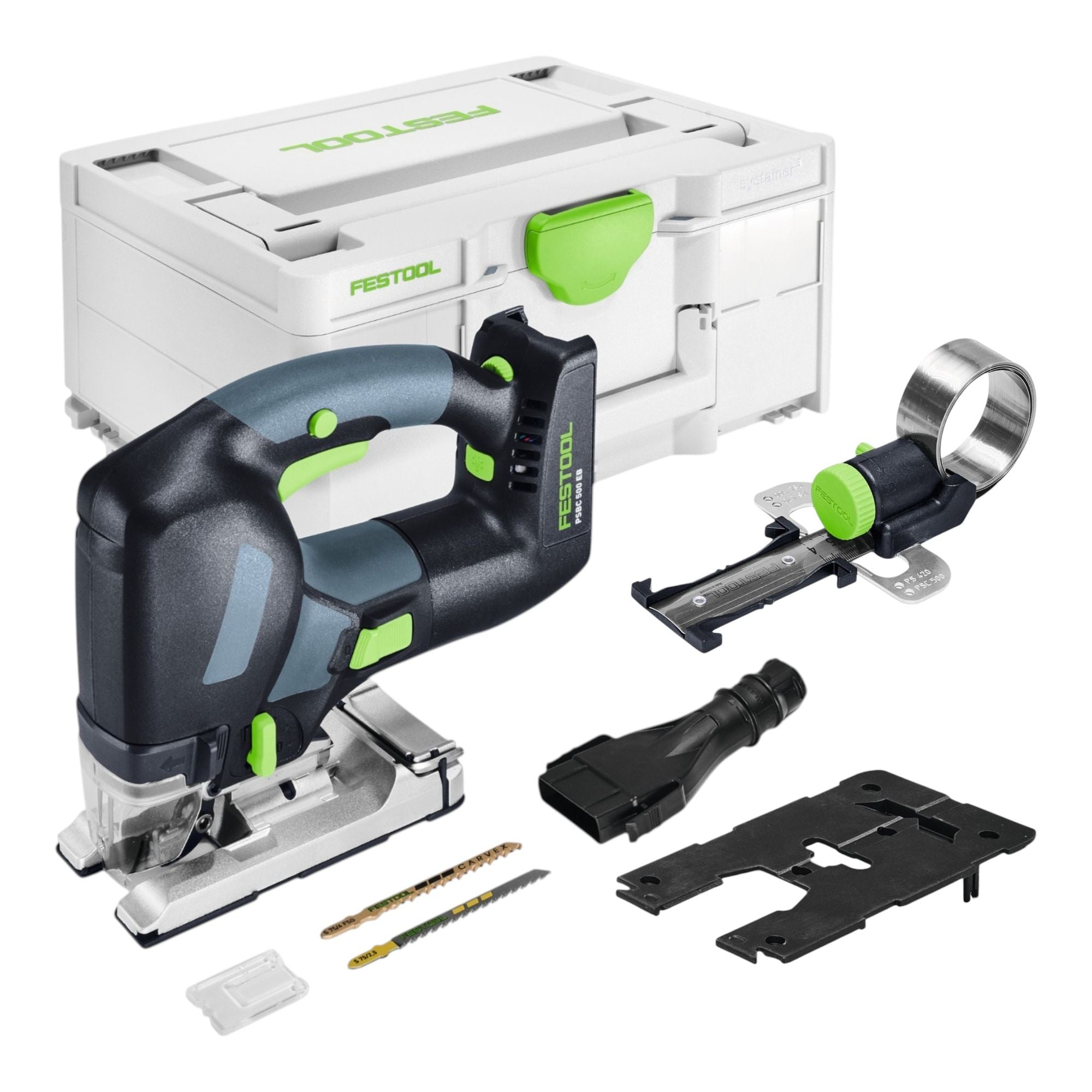 Festool PSBC 500 EB Basic Akku Pendelstichsaege 18 V 120 mm Kreisschneider Systainer ohne Akku ohne Ladegeraet 0 - toolbrothers