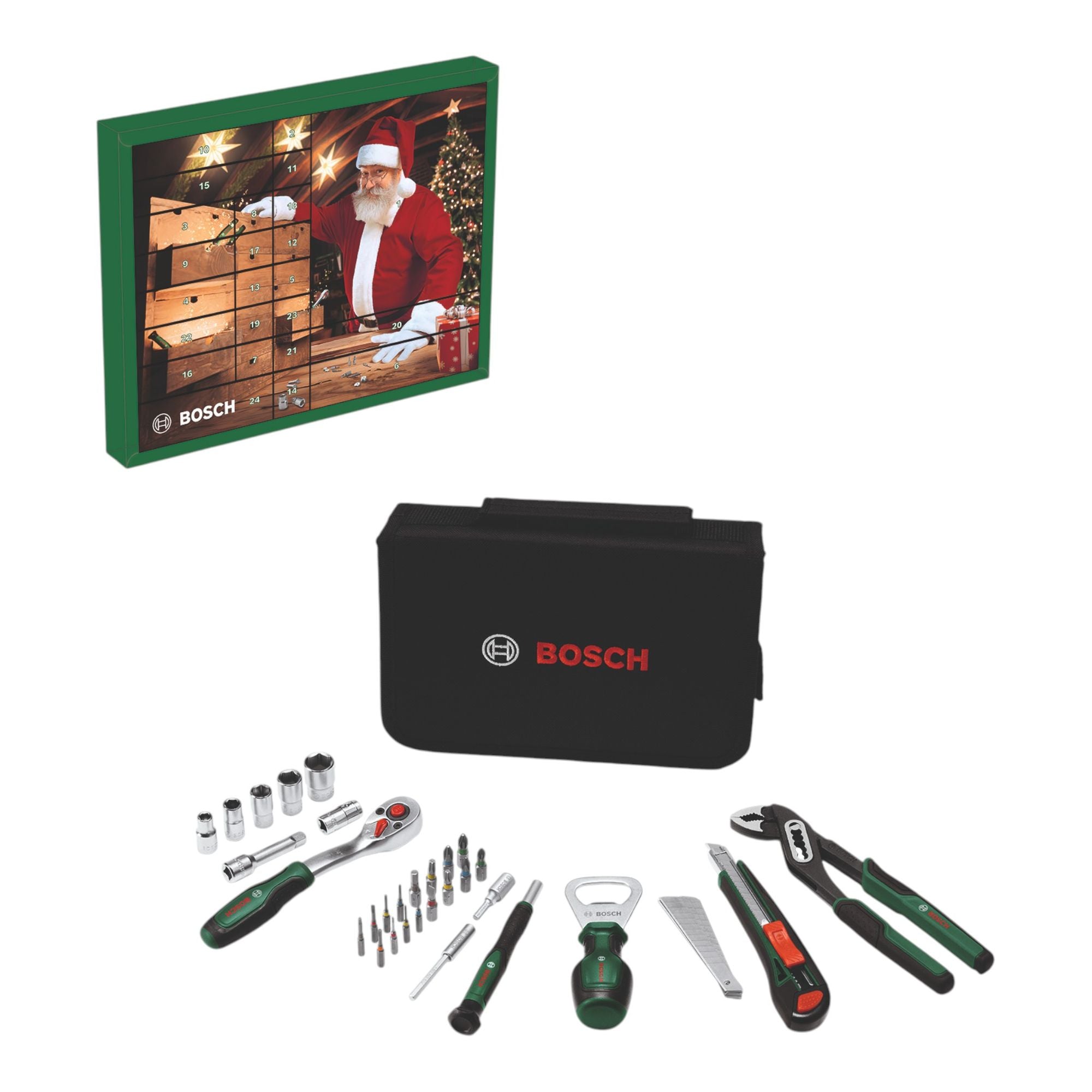 Bosch Adventskalender 2026 44 tlg 6035952399 24 Tuerchen voller Power berraschungen und Fanliebe 0 - toolbrothers
