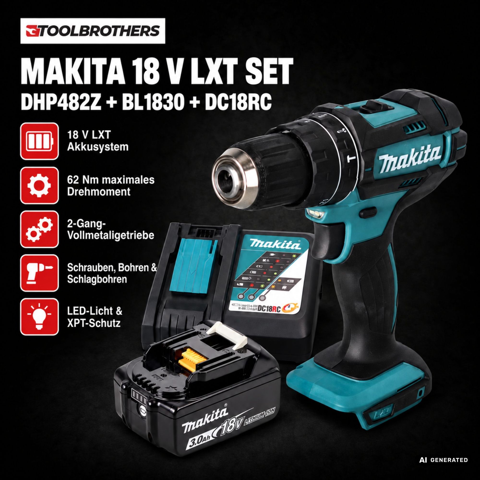 Toolbrothers Powertools Kalender 2026 Makita DHP482Z Edition Gr XXL 1 - toolbrothers