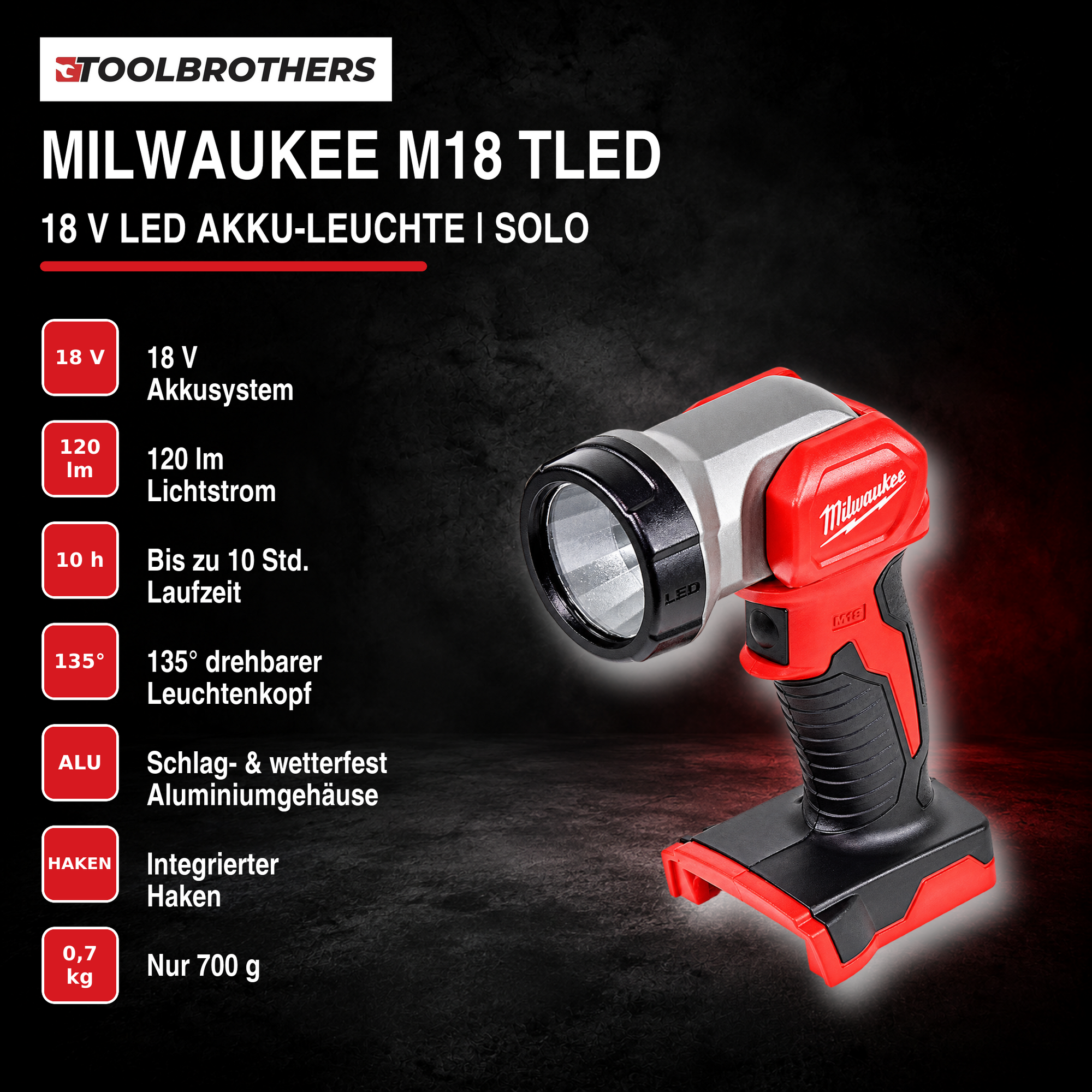 Toolbrothers Powertools Kalender 2026 Milwaukee M18 TLED 0 Edition Gr XXL 1 - toolbrothers