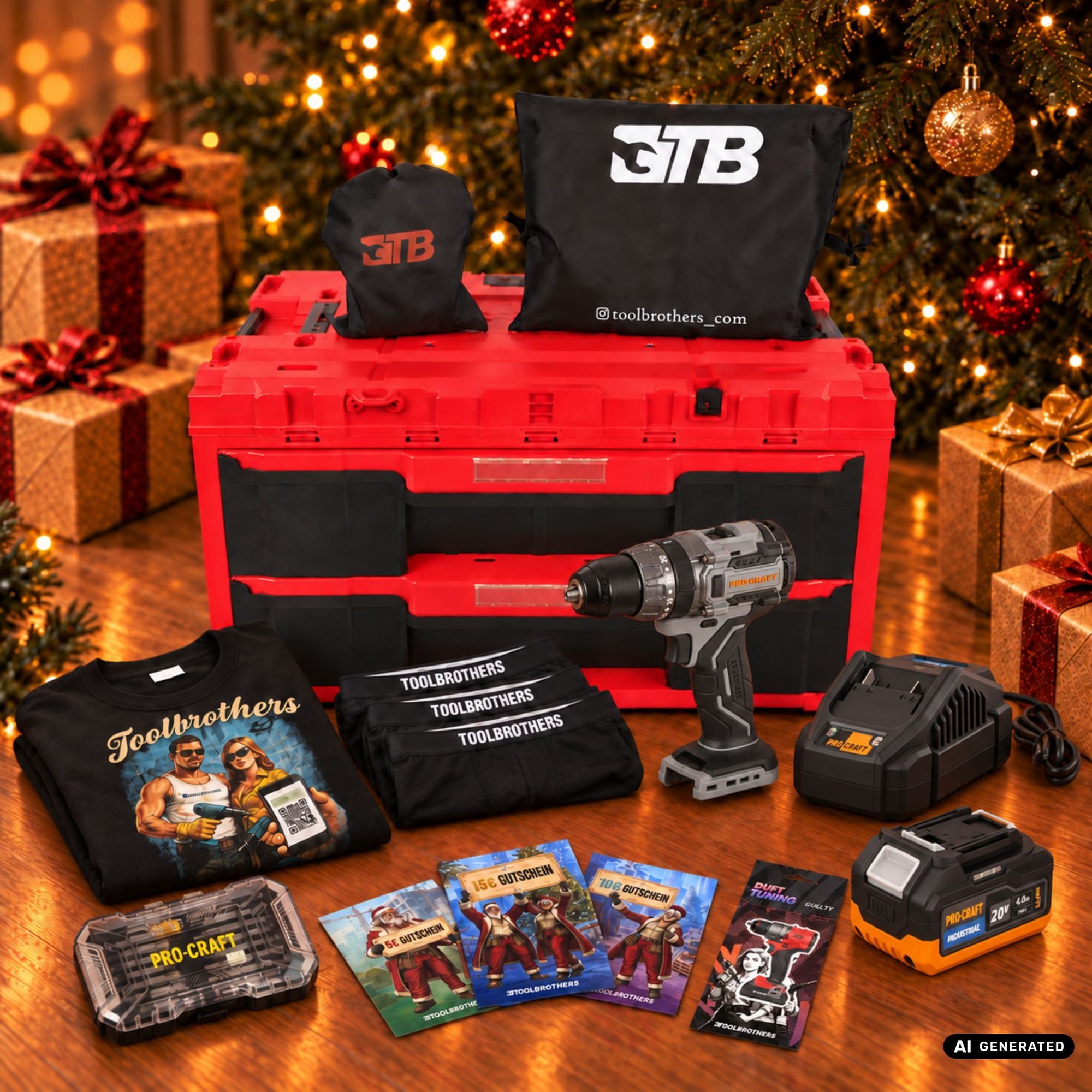 Toolbrothers Powertools Kalender 2026 Procraft Industrial CD20Abb Edition Gr M 0 - toolbrothers