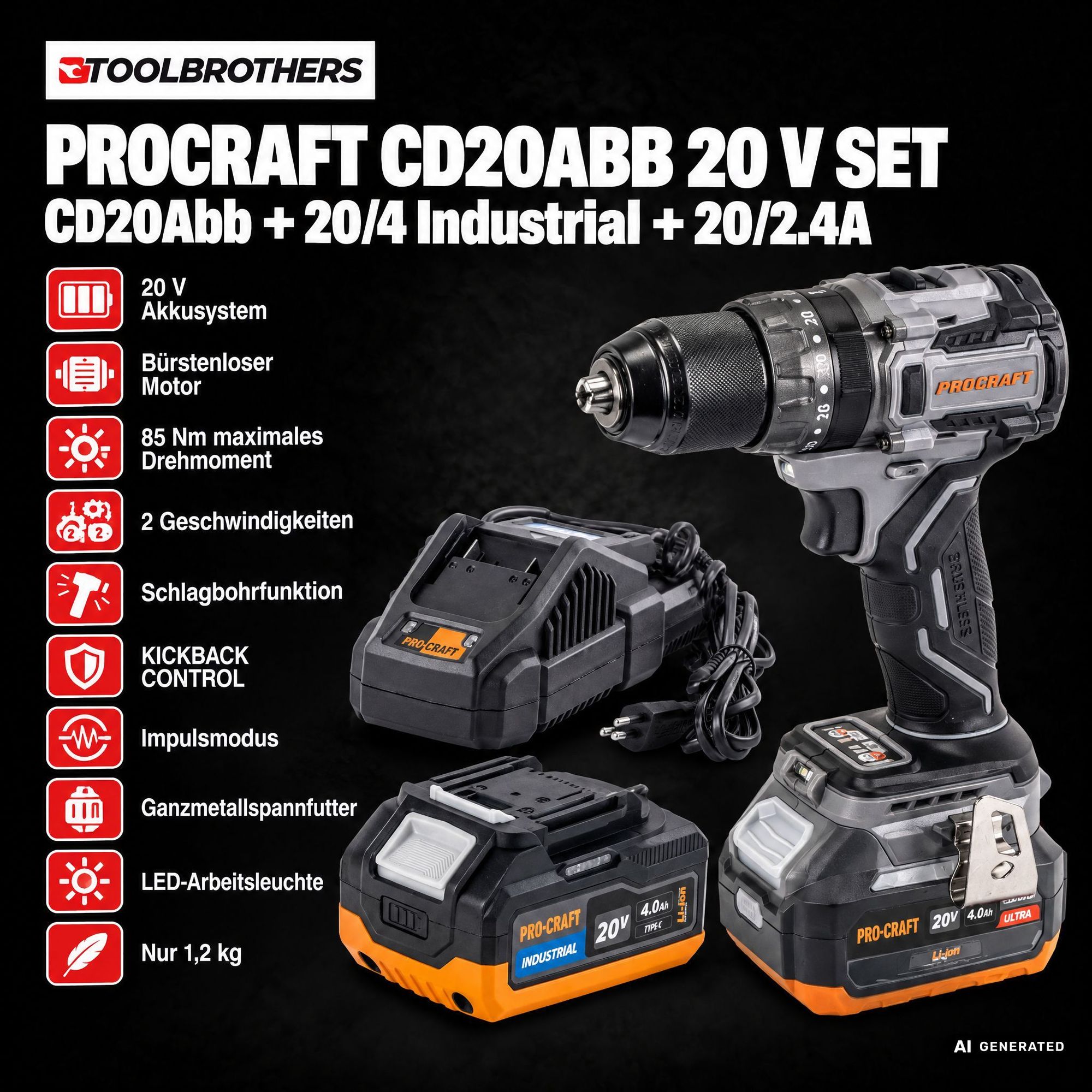 Toolbrothers Powertools Kalender 2026 Procraft Industrial CD20Abb Edition Gr XXL 1 - toolbrothers