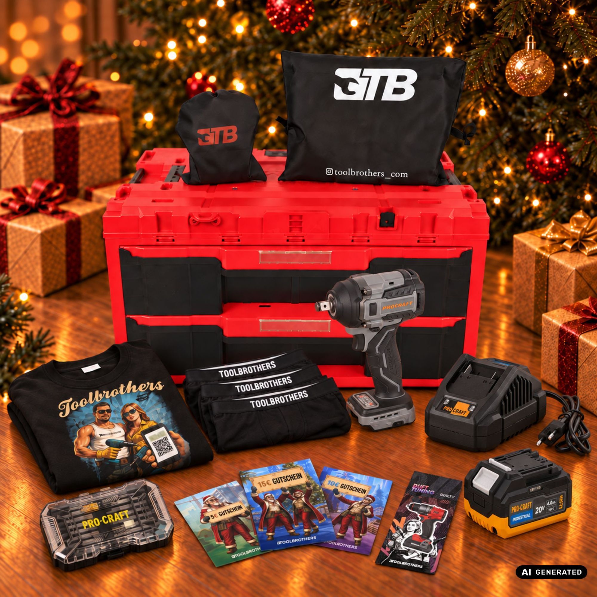 Toolbrothers Powertools Kalender 2026 Procraft Industrial IW550Abb Edition Gr XXL 0 - toolbrothers
