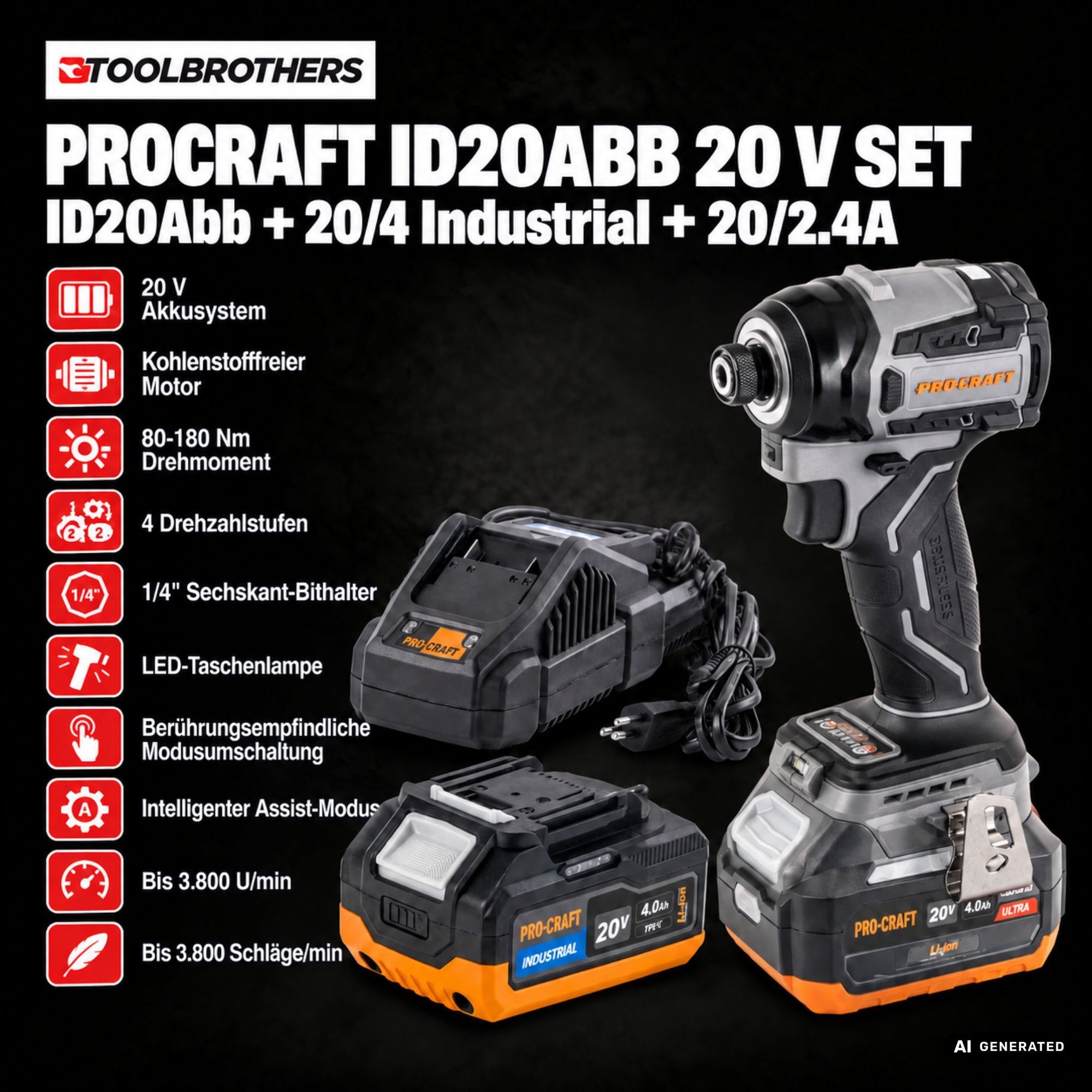 Toolbrothers Powertools Kalender 2026 Procraft Industrial ID20Abb Edition Gr S 1 - toolbrothers