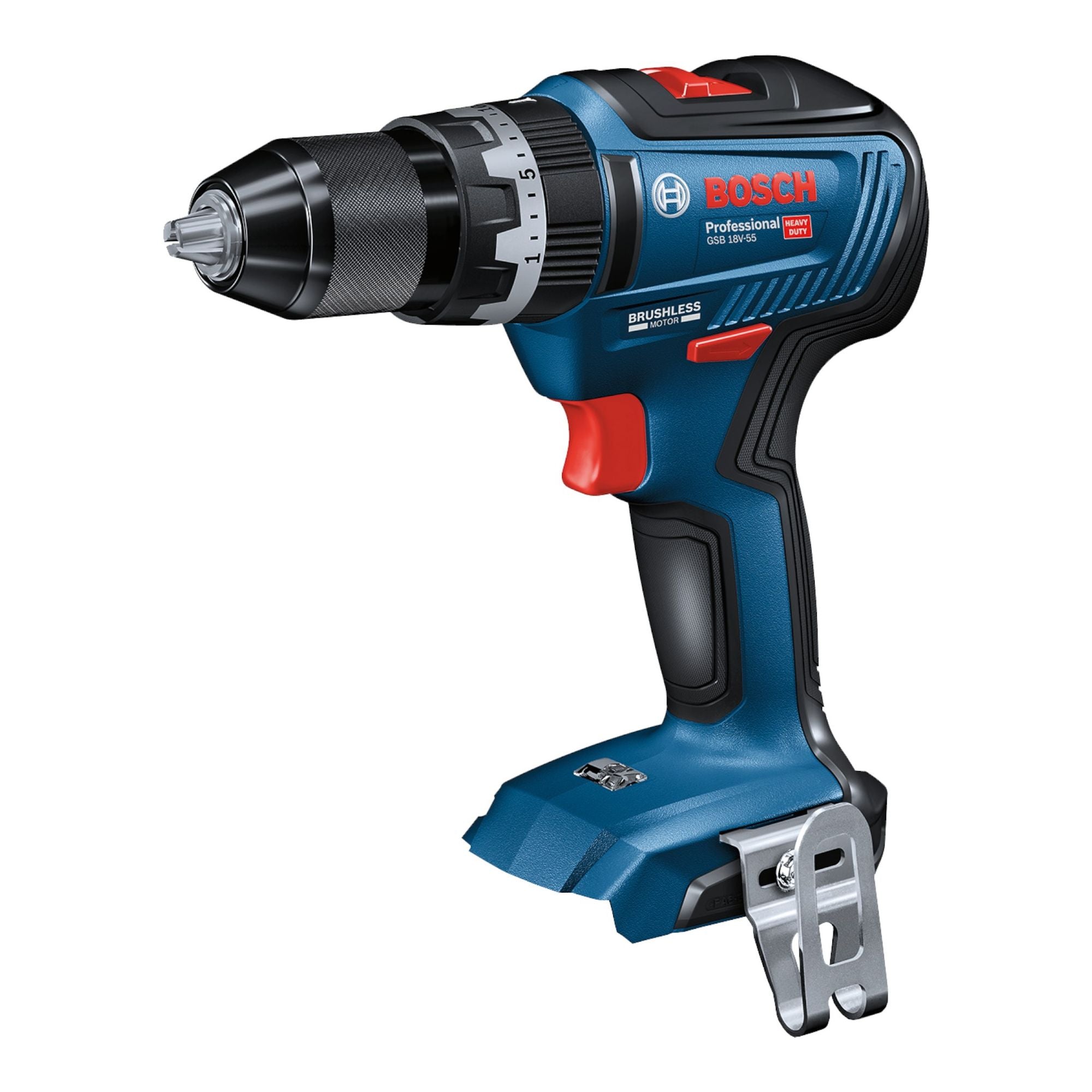 Bosch GSB 18V 55 Professional Akku Schlagbohrschrauber 18 V 55 Nm Brushless 1x Akku 2 0 Ah Ladegeraet L Case 1 - toolbrothers