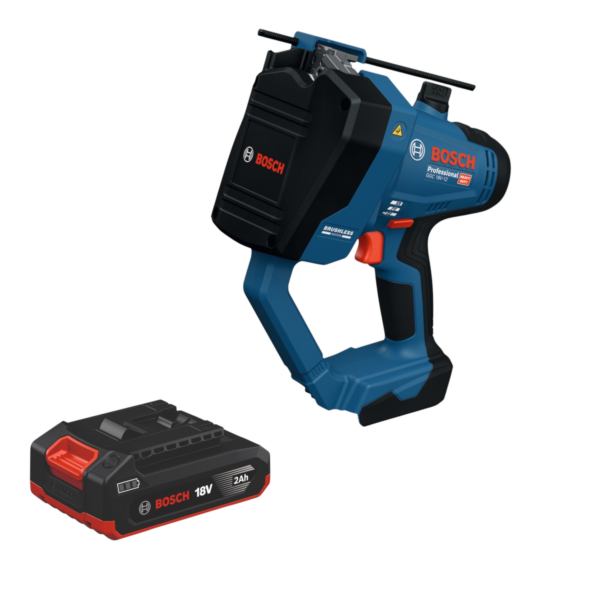 Bosch GGC 18V 12 Professional Akku Gewindestangenschneider 18 V M12 1x Akku 2 0 Ah ohne Ladegeraet 0 - toolbrothers