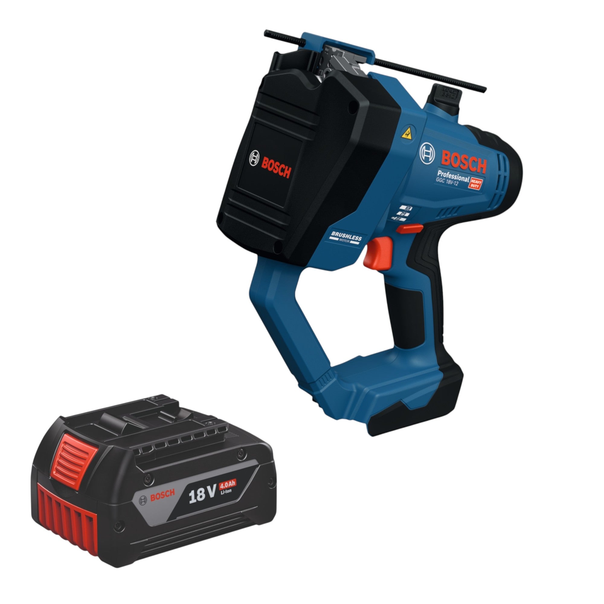 Bosch GGC 18V 12 Professional Akku Gewindestangenschneider 18 V M12 1x Akku 4 0 Ah ohne Ladegeraet 0 - toolbrothers