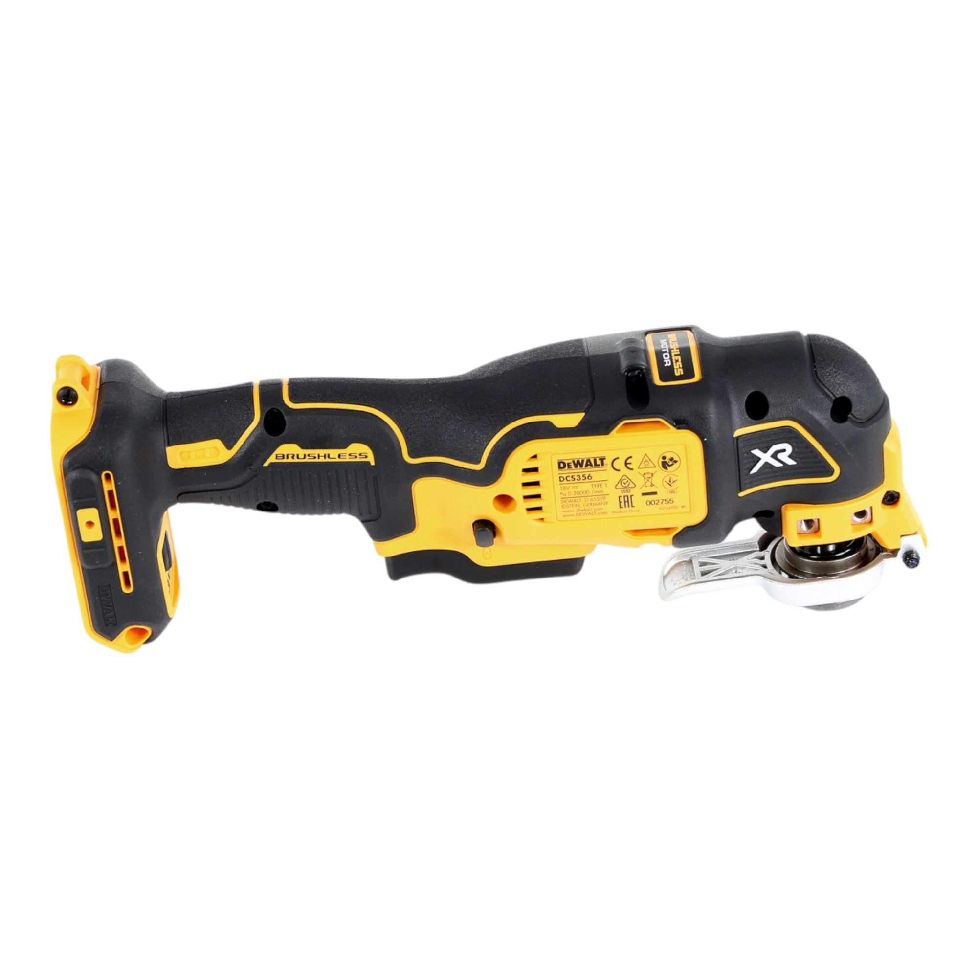DeWalt DCS 356 NT Akku Multitool 18 V Brushless 1x Akku 2 0 Ah 20 tlg Zubehoer TSTAK ohne Ladegeraet 4 - toolbrothers