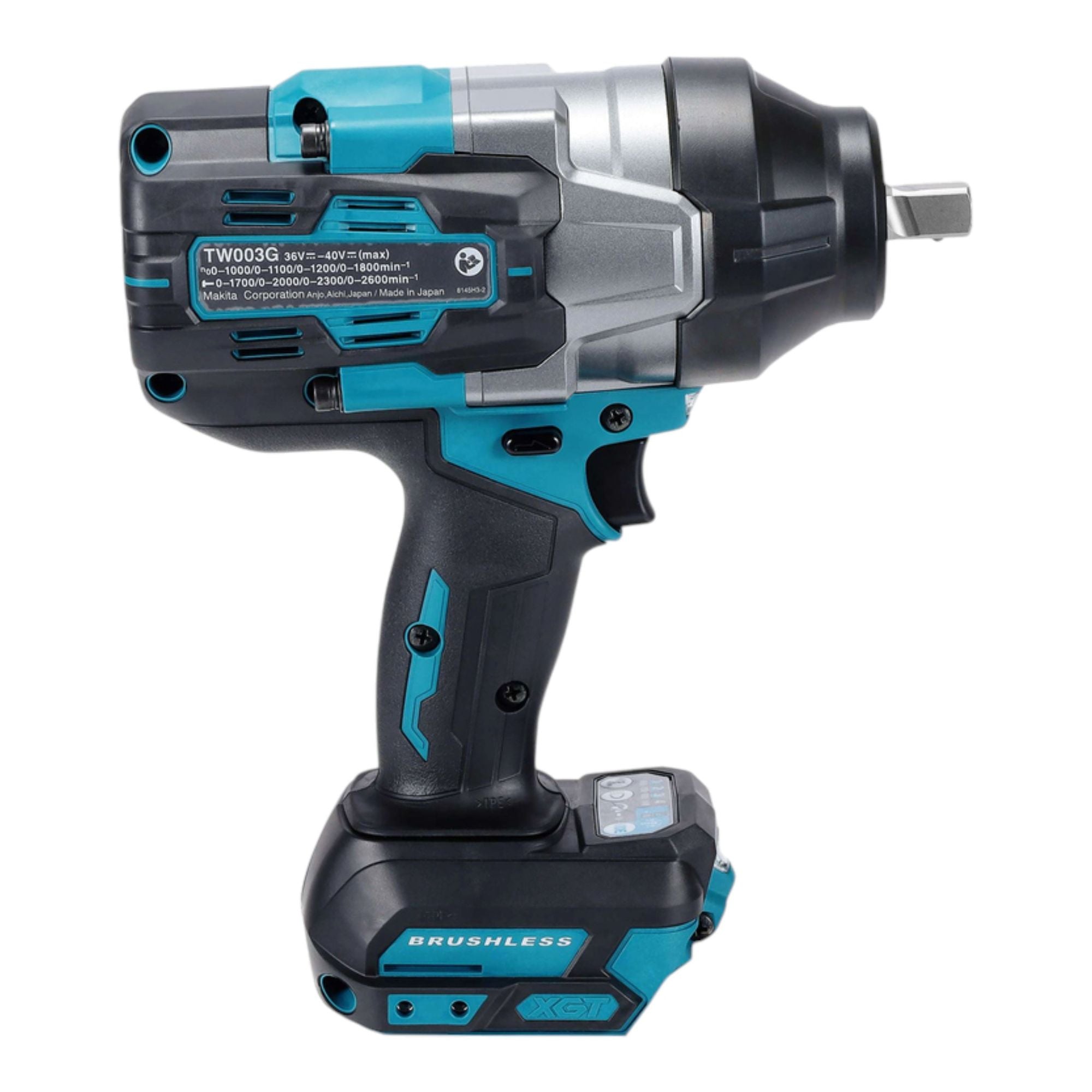 Makita TW 003 GD1 Akku Schlagschrauber 40 V max 1360 Nm 1 2 Brushless 1x Akku 2 5 Ah ohne Ladegeraet 4 - toolbrothers