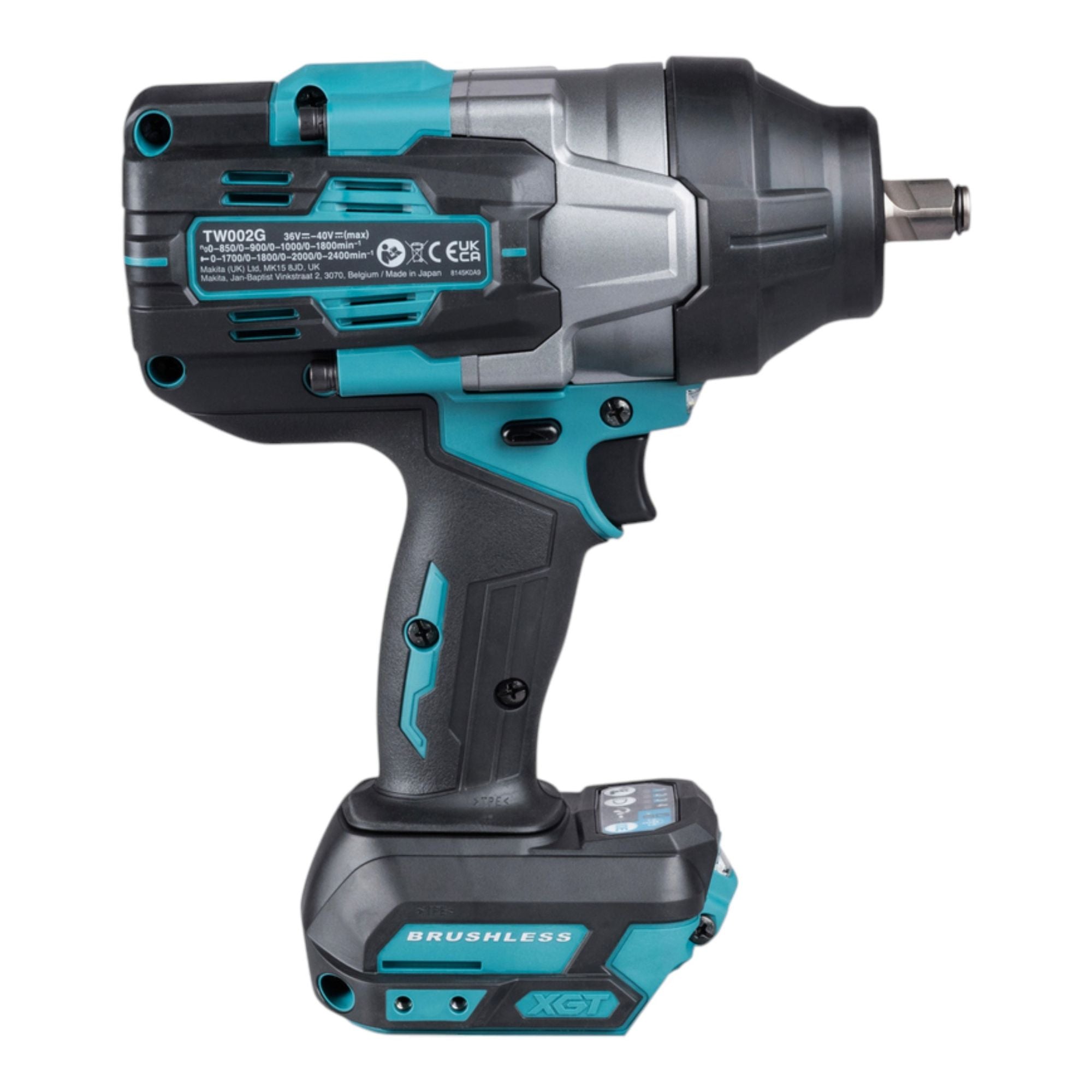 Makita TW 002 GM101 Akku Schlagschrauber 40 V max 2200 Nm 1 2 Brushless 1x Akku 4 0 Ah Ladegeraet 4 - toolbrothers