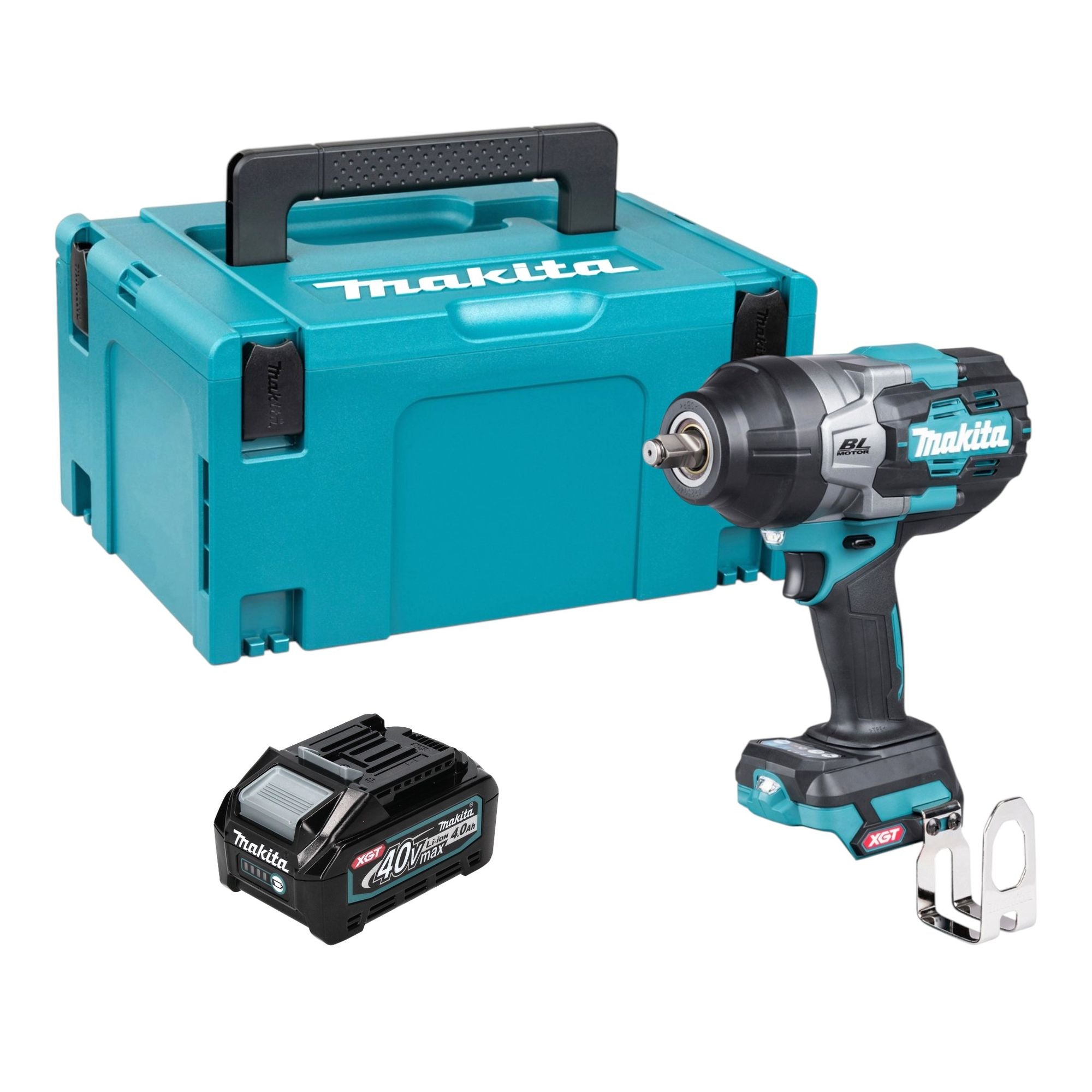 Makita TW 002 GM101 Akku Schlagschrauber 40 V max 2200 Nm 1 2 Brushless 1x Akku 4 0 Ah Makpac ohne Ladegeraet 0 - toolbrothers