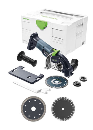 Festool DSC-AGC 18-125 FH Li EB-Basic Akku Freihandtrennsystem 125mm 18V Brushless ( 575759 ) + systainer + 2x Trennscheiben - ohne Akku, ohne Ladegerät - Toolbrothers