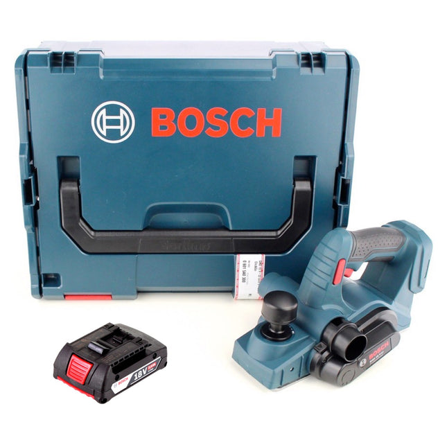 Bosch GHO 18 V-LI Akku Hobel 18V + 1x Akku 2,0Ah + L-Boxx - ohne Ladegerät - Toolbrothers
