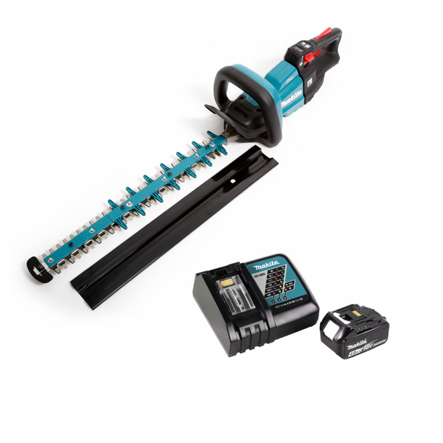 Makita DUH 502 RM1 Akku Heckenschere 18 V 50cm + 1x Akku 4,0 Ah + Ladegerät - Toolbrothers