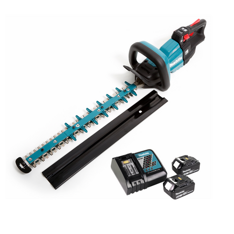 Makita DUH 502 RG Akku Heckenschere 18V 50cm + 2x Akku 6,0 Ah + Ladegerät - Toolbrothers