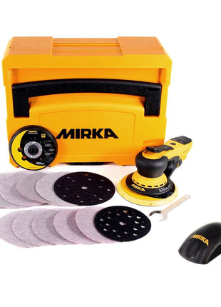 Mirka DEROS 5650CV Exzenterschleifer Set + systainer ( MID5650202CA ) + Roundy + 510x Schleifscheibe - Toolbrothers