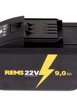 REMS Akku Set Power Pack 21,6V (22V max) mit 1x Akku 9,0Ah ( 571583 R22 ) + Ladegerät 90W ( 571585  R220 ) - Toolbrothers