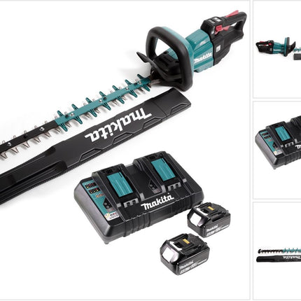 Makita DUH 601 PTE Akku Heckenschere 18V 60cm Brushless + 2x Akku 5,0Ah + Ladegerät - Toolbrothers