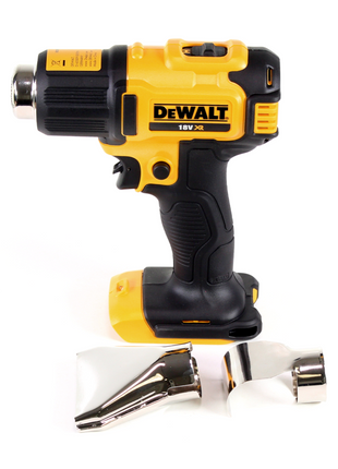 DeWalt DCE 530 N Akku Heißluftpistole 18V 530°C + 1x Akku 4,0Ah + Flächen- und Reflektordüse - ohne Ladegerät - Toolbrothers