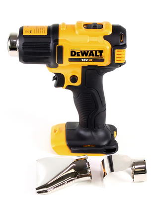 DeWalt DCE 530 M2 Akku Heißluftpistole 18V 530°C + 2x Akku 4,0Ah + 1x Lader + Flächen- und Reflektordüse - Toolbrothers