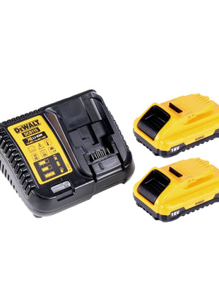 DeWalt DCS 334 L2 Akku Pendelhub Stichsäge 18V Brushless + 2x Akku 3,0Ah + Ladegerät + TSTAK - Toolbrothers