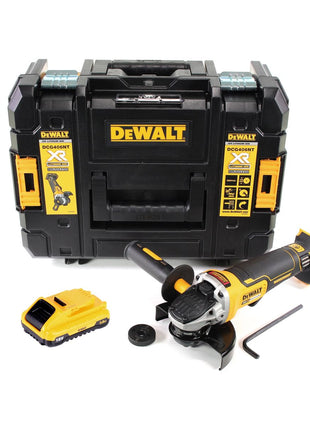 DeWalt DCG 406 NT Akku Winkelschleifer 18V 125mm Brushless + 1x Akku 3,0Ah + TSTAK - ohne Ladegerät - Toolbrothers