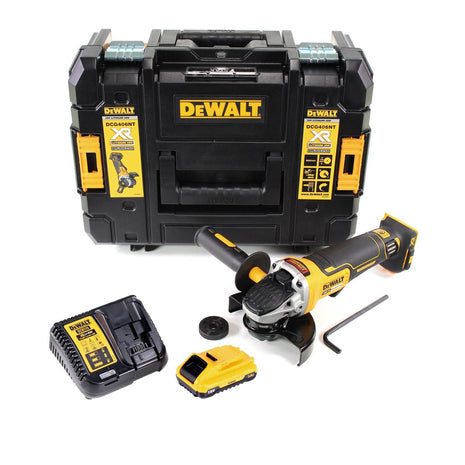 DeWalt DCG 406 L1 Akku Winkelschleifer 18V 125mm Brushless + 1x Akku 3,0Ah + Ladegerät + TSTAK - Toolbrothers