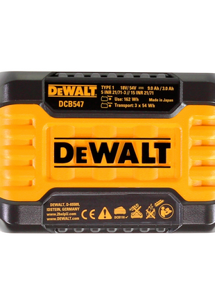 DeWalt DCB 118 X1 FlexVolt 54 V / 18 V Starter Set + 1x Akku 9,0 Ah - Toolbrothers