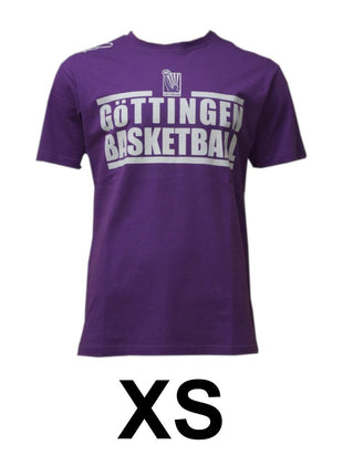 Basketball T-Shirt Göttingen BG Veilchen Größe XS Lila 100% Baumwolle K1X - Toolbrothers