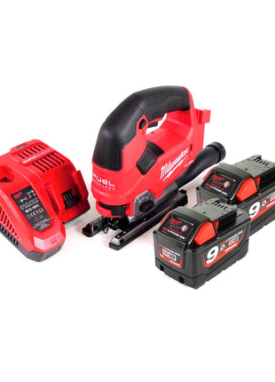 Milwaukee M18 FJS-902C Stichsäge 18V Brushless + 2x Akku 9,0Ah + Ladegerät - Toolbrothers