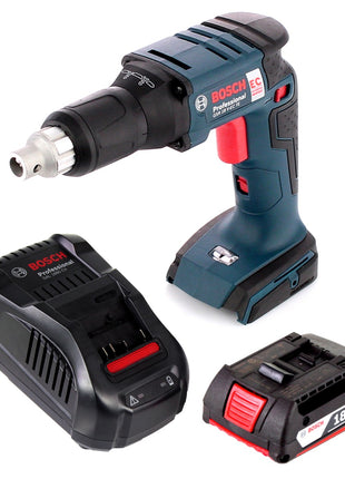 Bosch GSR 18 V-EC TE Akku Trockenbauschrauber 18V 1/4" 25Nm Brushless + 1x Akku 2,0Ah + Ladegerät - Toolbrothers