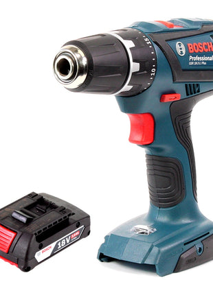 Bosch GSR 18-2 LI Plus Akku Bohrschrauber 18V 63Nm + 1x Akku 2,0Ah - ohne Ladegerät - Toolbrothers